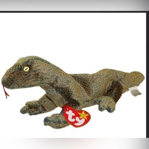 Ty Beanie Baby Scaly The Lizard 1999